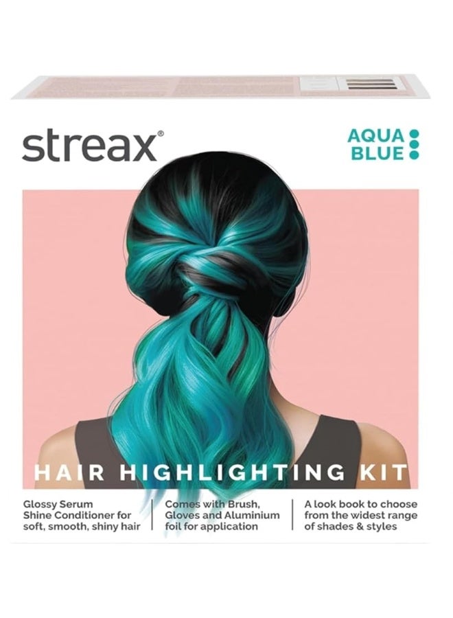 Streax Permanent Hair Colour, 100% Grey coverage, Infused with Argan and Walnut Oil Hair Colour Highlight Kit | Blue Hair Colour, Aqua Blue - Pack of 1, Streax Permanent Hair Colour Red Hair Colour, 5.66 Cinnamon Red, 120 ml, Pack of 1 - Image 3